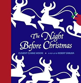 the night before christmas pop up 1st edition clement clarke moore ,robert sabuda 0689838999, 978-0689838996