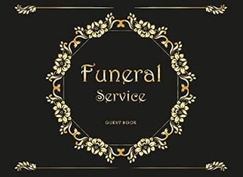 funeral service guest book golden elements design celebration of life guest book sign in book for celebration