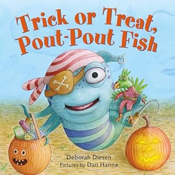 trick or treat pout pout fish 1st edition deborah diesen ,dan hanna 0374301913, 978-0374301910