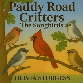 paddy road critters the songbirds 1st edition olivia sturgess 1967791228, 978-1967791224