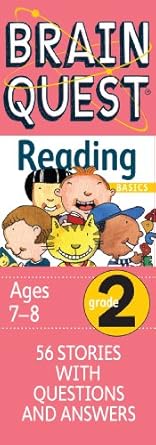 brain quest grade 2 reading 56 stories with questions and answers 1st edition bonnie dill 0761141405,