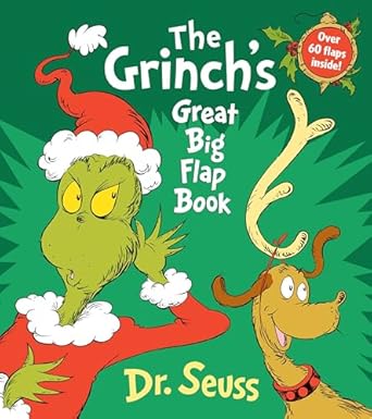 the grinchs great big flap book over 60 lift the flaps inside 1st edition dr seuss 0385384947, 978-0385384940