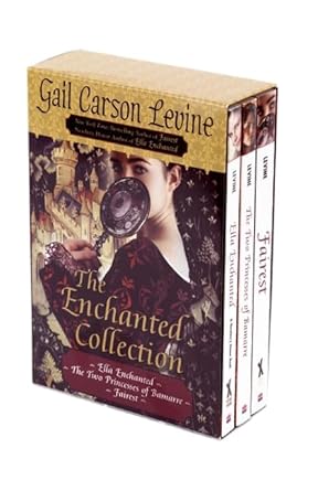 the enchanted collection box set ella enchanted the two princesses of bamarre fairest 1st edition gail carson