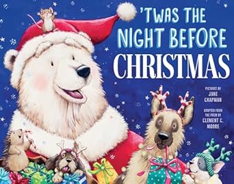 twas the night before christmas 1st edition clement moore ,jane chapman 1464230196, 978-1464230196