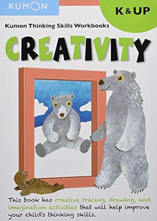 kumon k and up creativity 1st edition kumon 1941082548, 978-1941082546