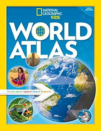 national geographic kids world atlas 1st edition national kids 1426331991, 978-1426331992