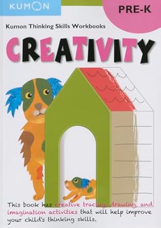 kumon pre k and up creativity 1st edition kumon 1941082254, 978-1941082256
