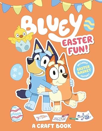 bluey easter fun a craft book 1st edition penguin young readers licenses 0593750837, 978-0593750834