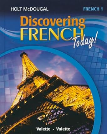 discovering french today level 1 2013 1st edition holt mcdougal 0547871562, 978-0547871561
