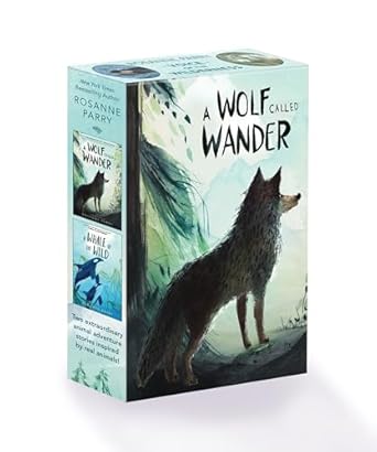 rosanne parry voice of the wilderness 2 book box set a wolf called wander a whale of the wild 1st edition