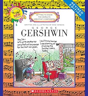 george gershwin 1st edition mike venezia 053122659x, 978-0531226599