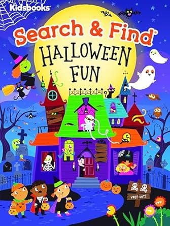 search and find halloween fun search for ghostly ghouls creepy creatures eerie objects and more in this spook