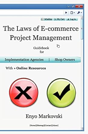 the laws of e commerce project management guidebook for implementation agencies and shop owners including