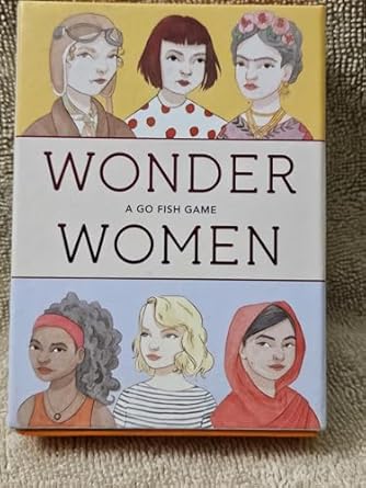 wonder women a go fish game 1st edition isabel thomas ,laura bernard 1786272377, 978-1786272379