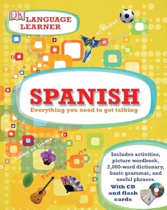 spanish language learner 1st edition dk 0756682568, 978-0756682569