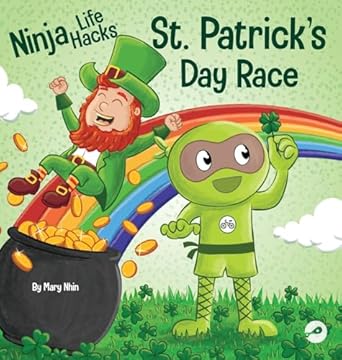 gritty ninja and the st patricks day race a rhyming childrens book about a st pattys day race leprechaun and