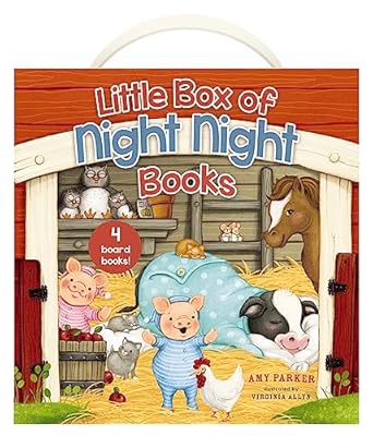 little box of night night books set 1st edition amy parker ,virginia allyn 1400244706, 978-1400244706