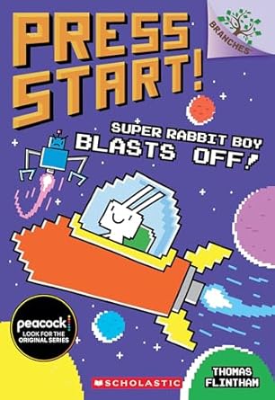 super rabbit boy blasts off a branches book 1st edition thomas flintham 1338239627, 978-1338239621
