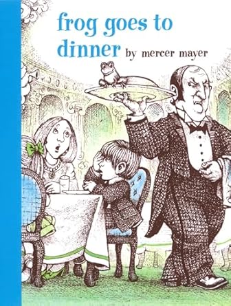 frog goes to dinner 1st edition mercer mayer 0803728840, 978-0803728844