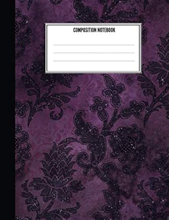 composition notebook 7 44 x 9 69 120 college ruled sheets softbound goth horror scary unique 1st edition