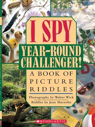i spy year round challenger a book of picture riddles 1st edition jean marzollo ,walter wick 0439316340,