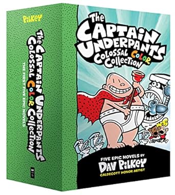 the captain underpants colossal color collection 1st edition dav pilkey 1338603329, 978-1338603323