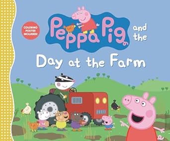 peppa pig and the day at the farm 1st edition candlewick press 1536230774, 978-1536230772