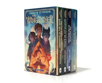 wingfeather saga boxed set on the edge of the dark sea of darkness north or be eaten the monster in the