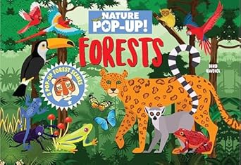 nature pop up forests 8 pop up forest scenes pop up book for kids ages 6 and up exciting scenes fun facts and