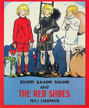 snipp snapp snurr and the red shoes 1st edition maj lindman 0807574961, 978-0807574966