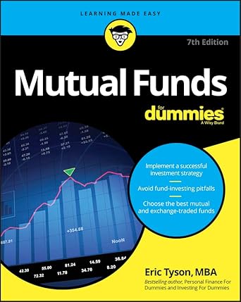 mutual funds for dummies 1st edition eric tyson 111921551x, 978-1119215516