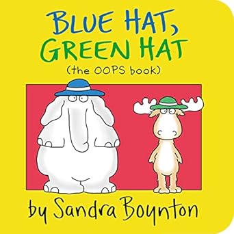 blue hat green hat 1st edition sandra boynton 0671493205, 978-0671493202