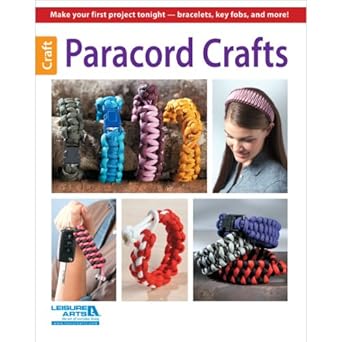 paracord crafts 1st edition leisure arts 1464711216, 978-1464711213