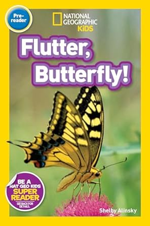 flutter butterfly 1st edition shelby alinsky 142632118x, 978-1426321184