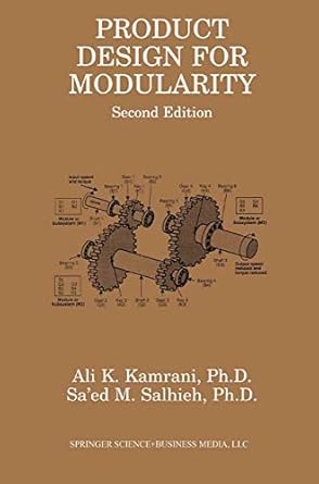 product design for modularity 1st edition ali k k kamrani ,sa'ed m salhieh 1441952861, 978-1441952868