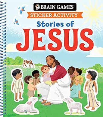 brain games sticker activity stories of jesus 1st edition publications international ltd ,little grasshopper