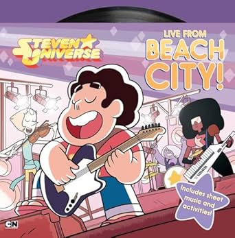 live from beach city 1st edition cartoon network books ,ian mcginty 0843183497, 978-0843183498