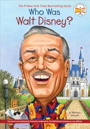 who was walt disney 1st edition whitney stewart, who hq 0606041605, 978-0606041607