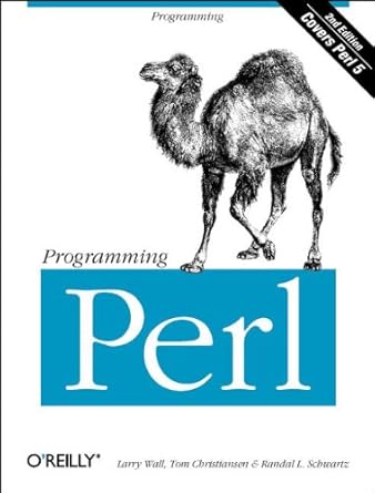 programming perl 1st edition tom christiansen ,randal l schwartz ,larry wall 1565921496, 978-1565921498