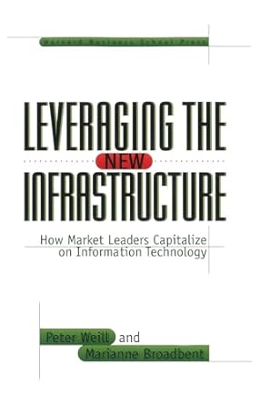 leveraging the new infrastructure how market leaders capitalize on information technology 1st edition peter