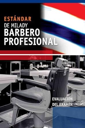 spanish translated exam review for miladys standard professional barbering 1st edition milady 1435497066,