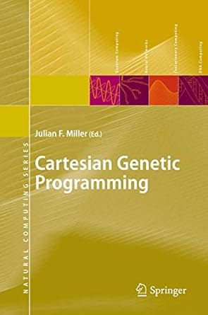 cartesian genetic programming 1st edition julian f miller 3642173098, 978-3642173097