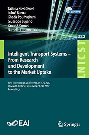 intelligent transport systems from research and development to the market uptake first international