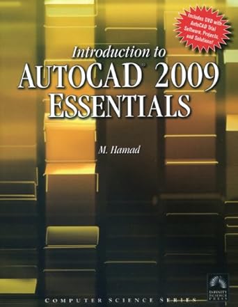 autocad 2009 essentials 1st edition munir m hamad 1934015288, 978-1934015285
