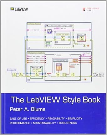 the labview style book 1st edition peter a blume 0131458353, 978-0131458352