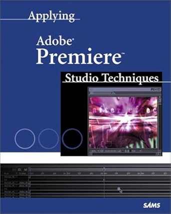 extreme adobe premiere studio techniques 1st edition ron lindeboom ,kathlyn lindeboom 0672322625,