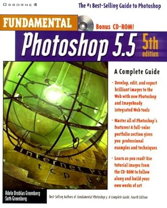 fundamental photoshop 5 5 a complete guide 1st edition adele droblas greenberg ,seth greenberg 0072123192,