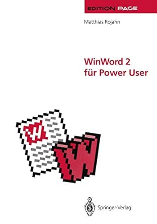 winword 2 fur power user grosse dokumente in wissenschaft technik und publizistik 1st edition matthias rojahn