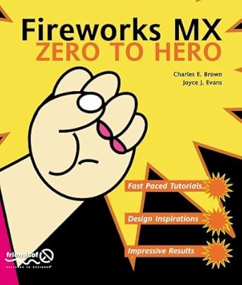 fireworks mx zero to hero 1st edition joyce j evans ,charles e brown 1904344062, 978-1904344063