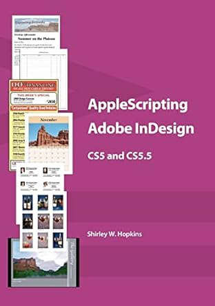 applescripting adobe indesign cs5 and cs5 5 1st edition shirley w hopkins 1463797656, 978-1463797652